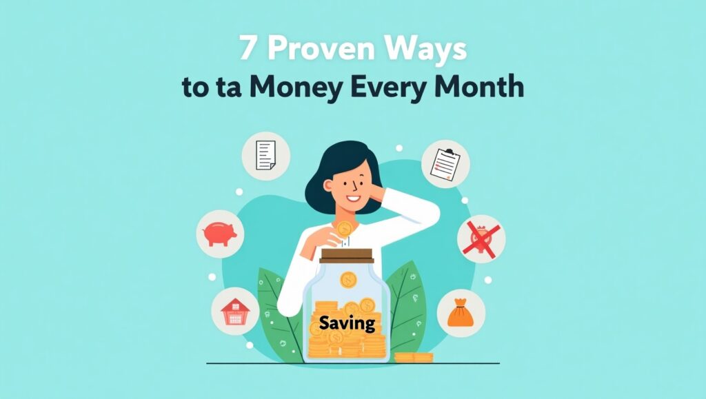 7 Proven Ways to Save Money Every Month