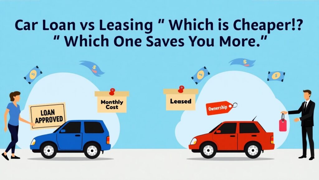 🚘 Car Loan vs Leasing – Which One Is Cheaper?