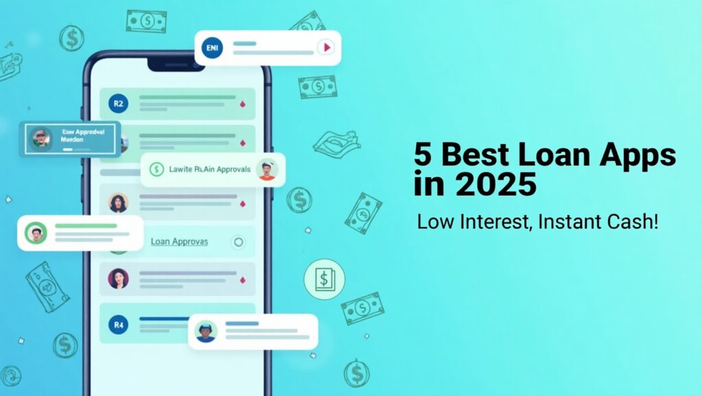 💸 5 Best Online Loan Apps in 2025 (With Low Interest)