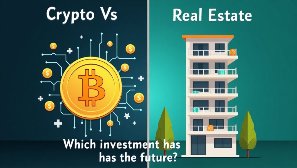 🏆 Crypto vs Real Estate – Where Does the Future Lie?